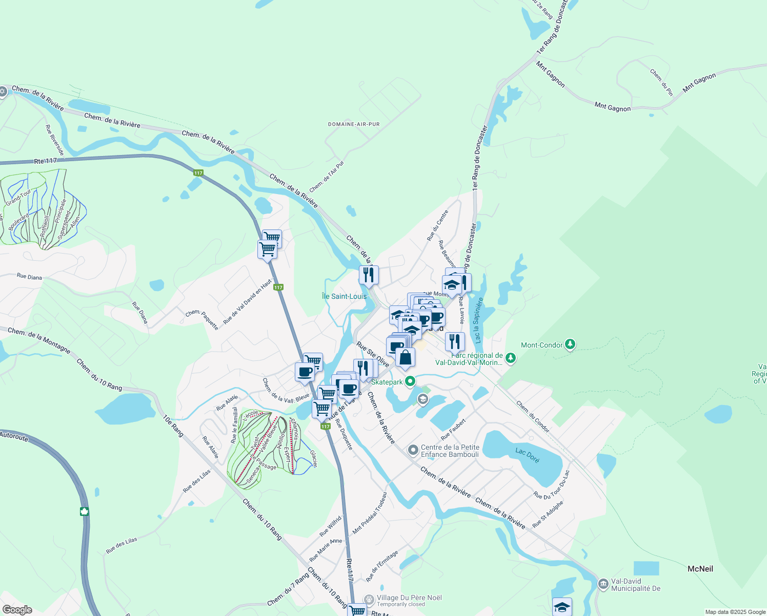 CH De La Rivière, ValDavid QC Walk Score