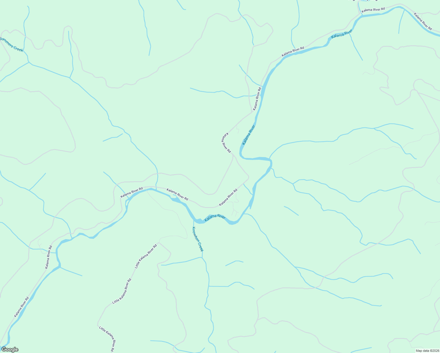 map of restaurants, bars, coffee shops, grocery stores, and more near Kalama River Road in Kalama
