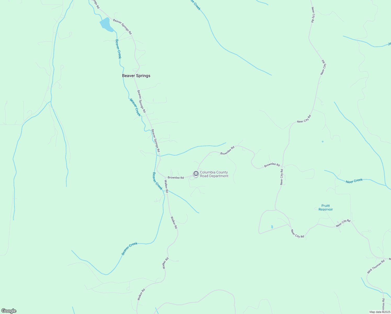 map of restaurants, bars, coffee shops, grocery stores, and more near 30595 Brownlee Road in Rainier