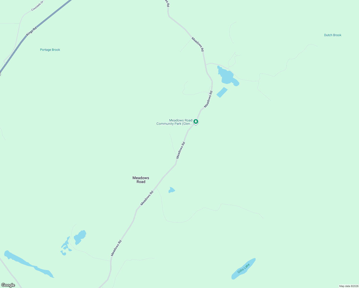 map of restaurants, bars, coffee shops, grocery stores, and more near 412 Meadows Road in Sydney Forks