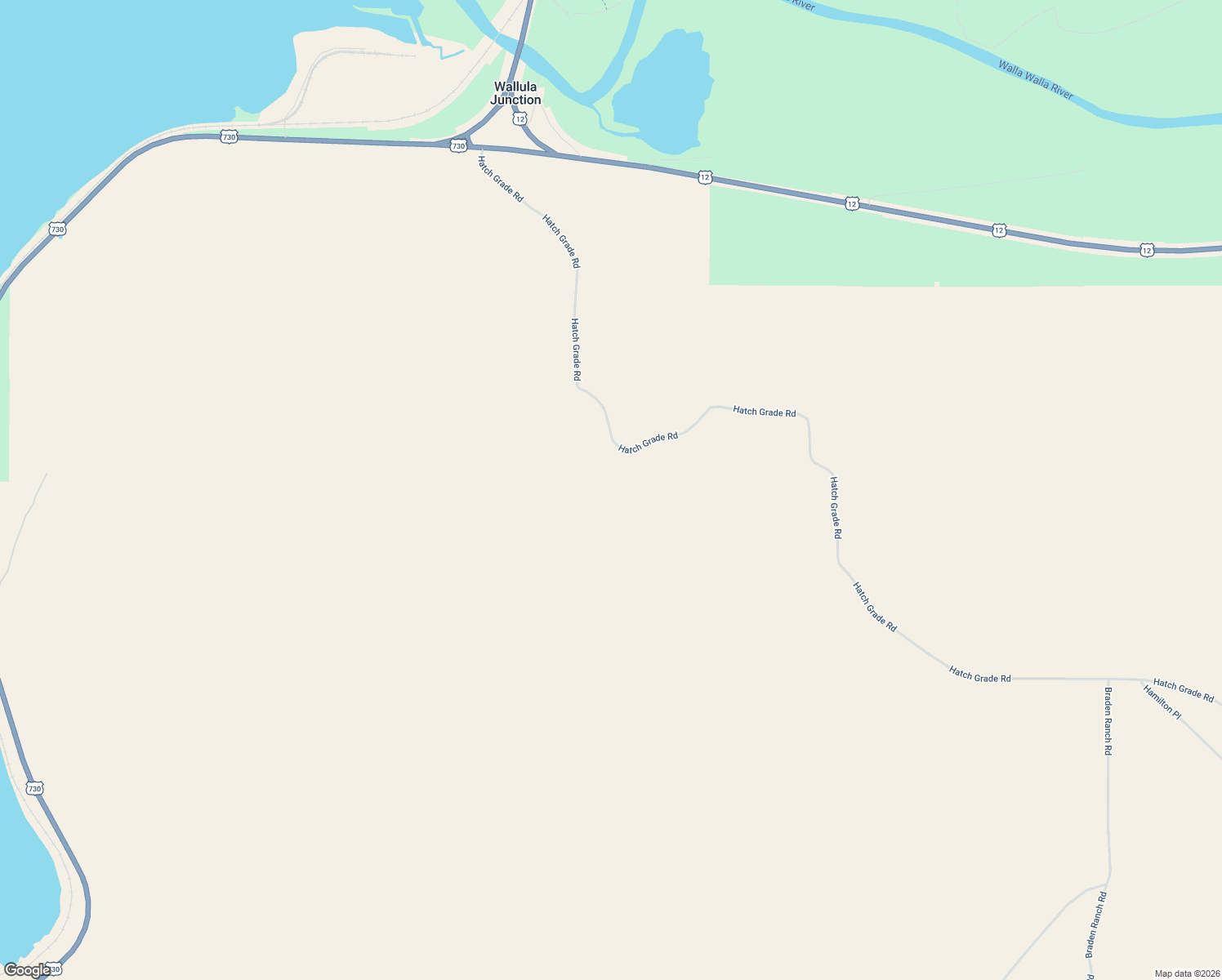 map of restaurants, bars, coffee shops, grocery stores, and more near in Wallula Junction