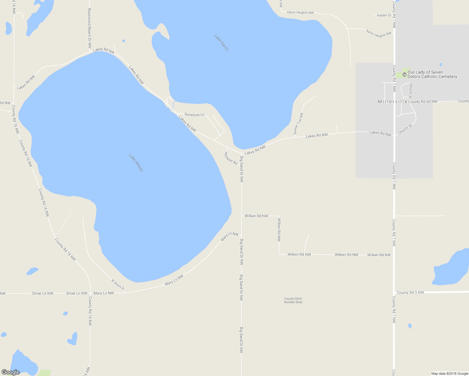 map of restaurants, bars, coffee shops, grocery stores, and more near 16100 Big Sand Drive Northwest in Brandon