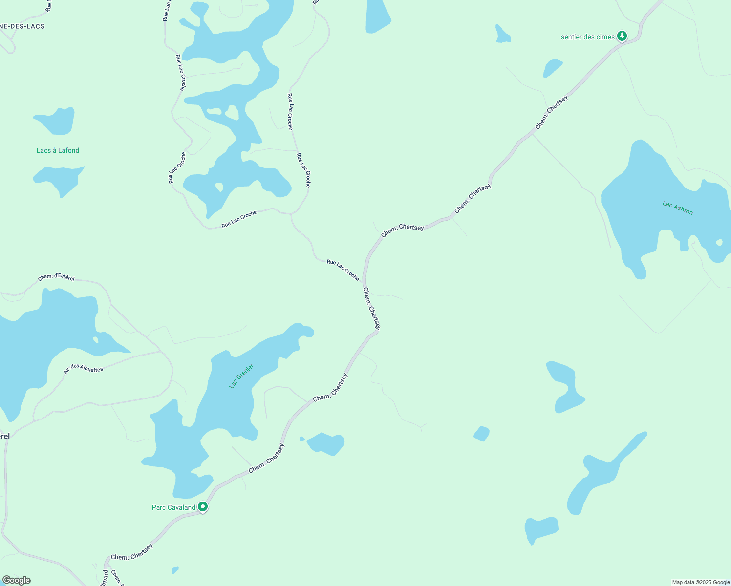 494 Chemin Chertsey, SainteMargueriteduLacMasson QC Walk Score