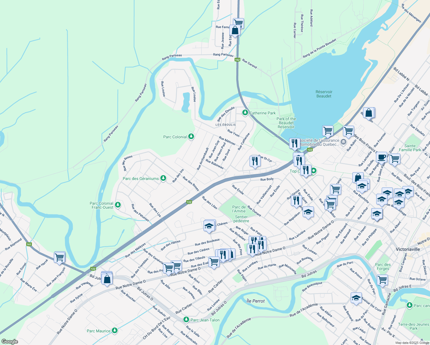 Rue Constant, Victoriaville QC Walk Score