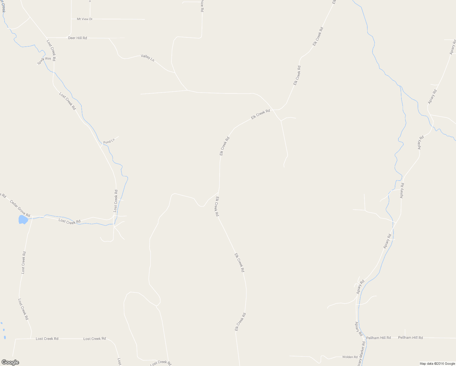 map of restaurants, bars, coffee shops, grocery stores, and more near 74036 Elk Creek Road in Rainier