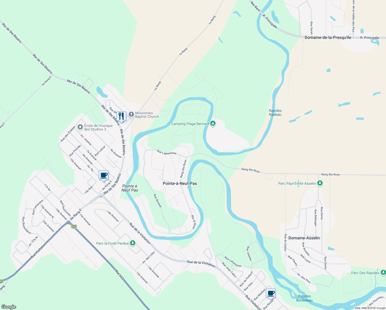 Rang Saint Rose, LourdesdeJoliette QC Walk Score