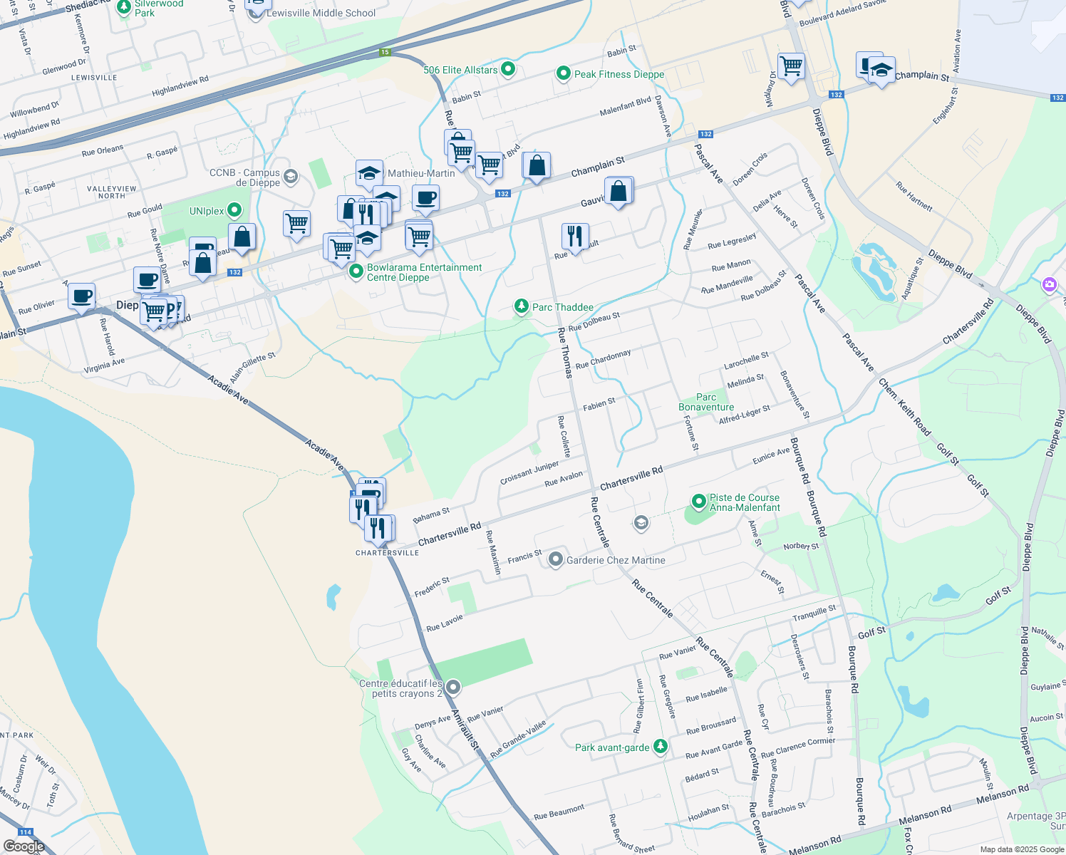 251 Bahama Street, Dieppe NB Walk Score