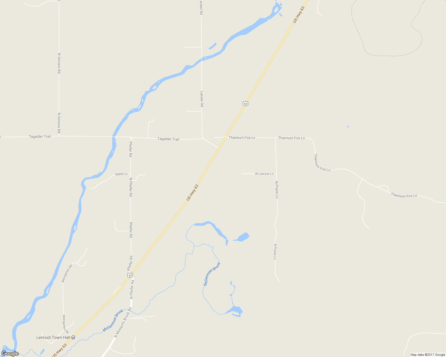 map of restaurants, bars, coffee shops, grocery stores, and more near 12798 US Highway 63 in Hayward