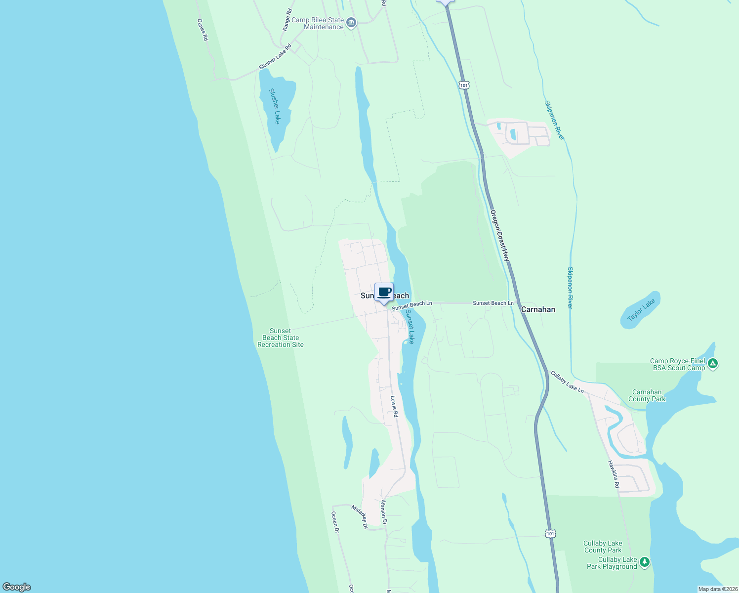 map of restaurants, bars, coffee shops, grocery stores, and more near 90606 Clark Rd in Warrenton