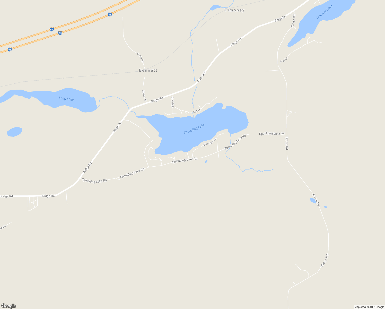 map of restaurants, bars, coffee shops, grocery stores, and more near 24 South Shore Lane in Oakfield