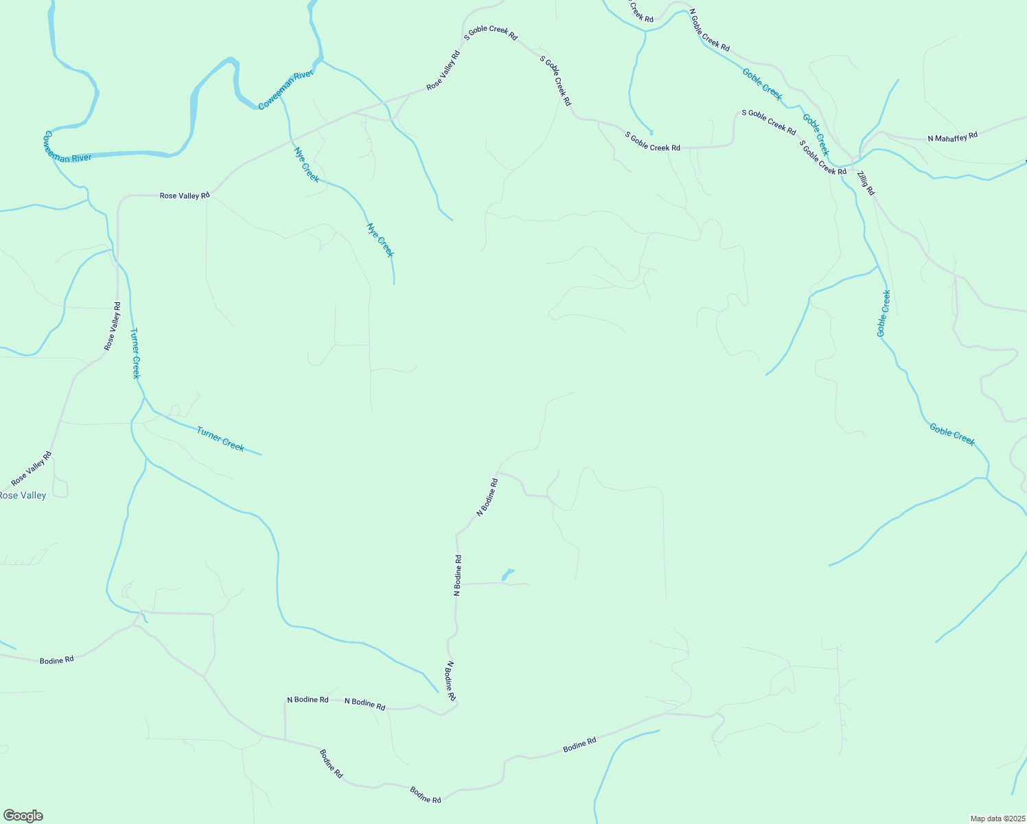 map of restaurants, bars, coffee shops, grocery stores, and more near 821 North Bodine Road in Kelso