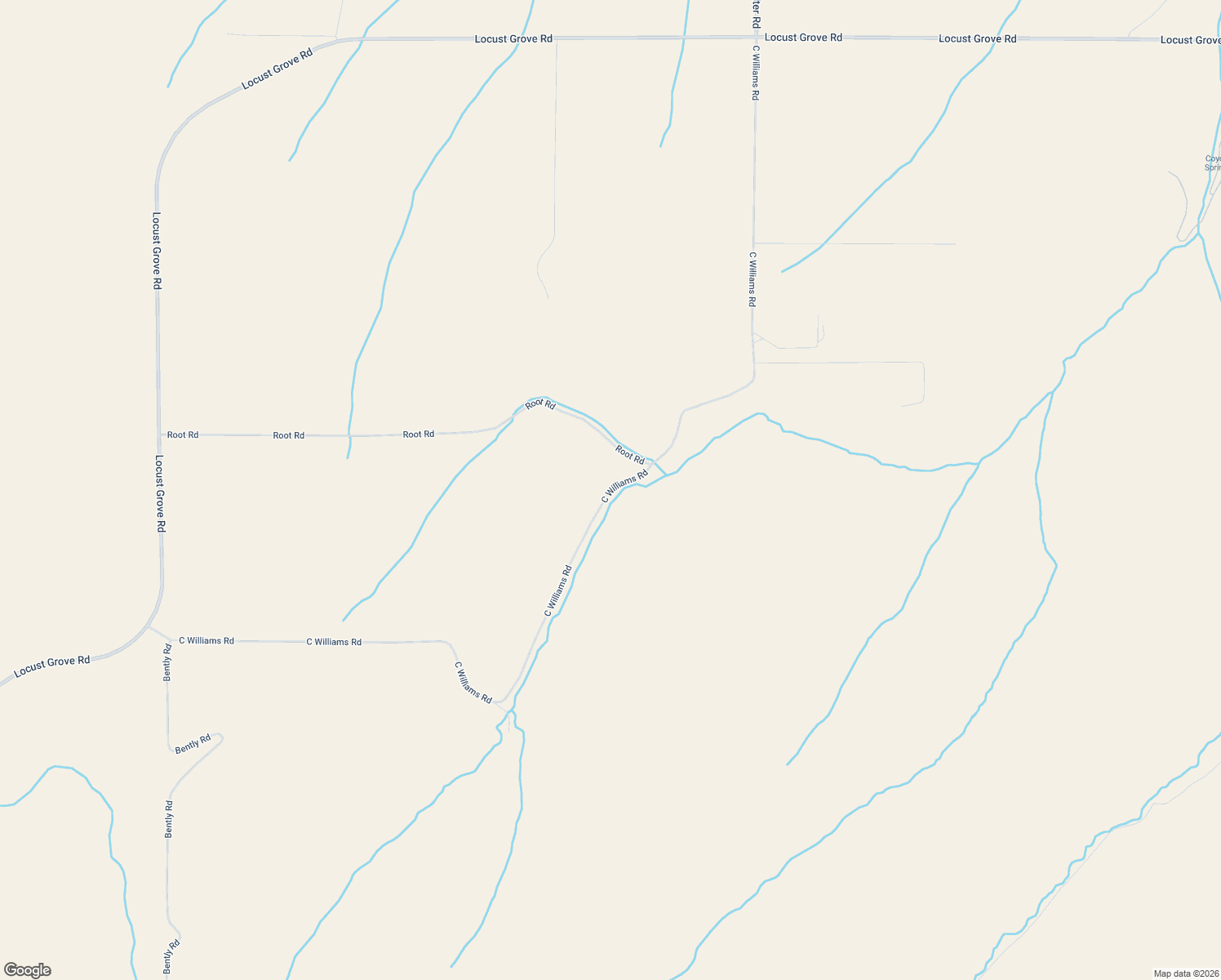 map of restaurants, bars, coffee shops, grocery stores, and more near C Williams Road in Benton County