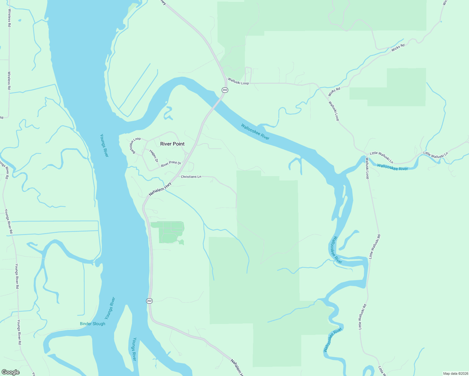 map of restaurants, bars, coffee shops, grocery stores, and more near 36687 Christians Lane in Astoria