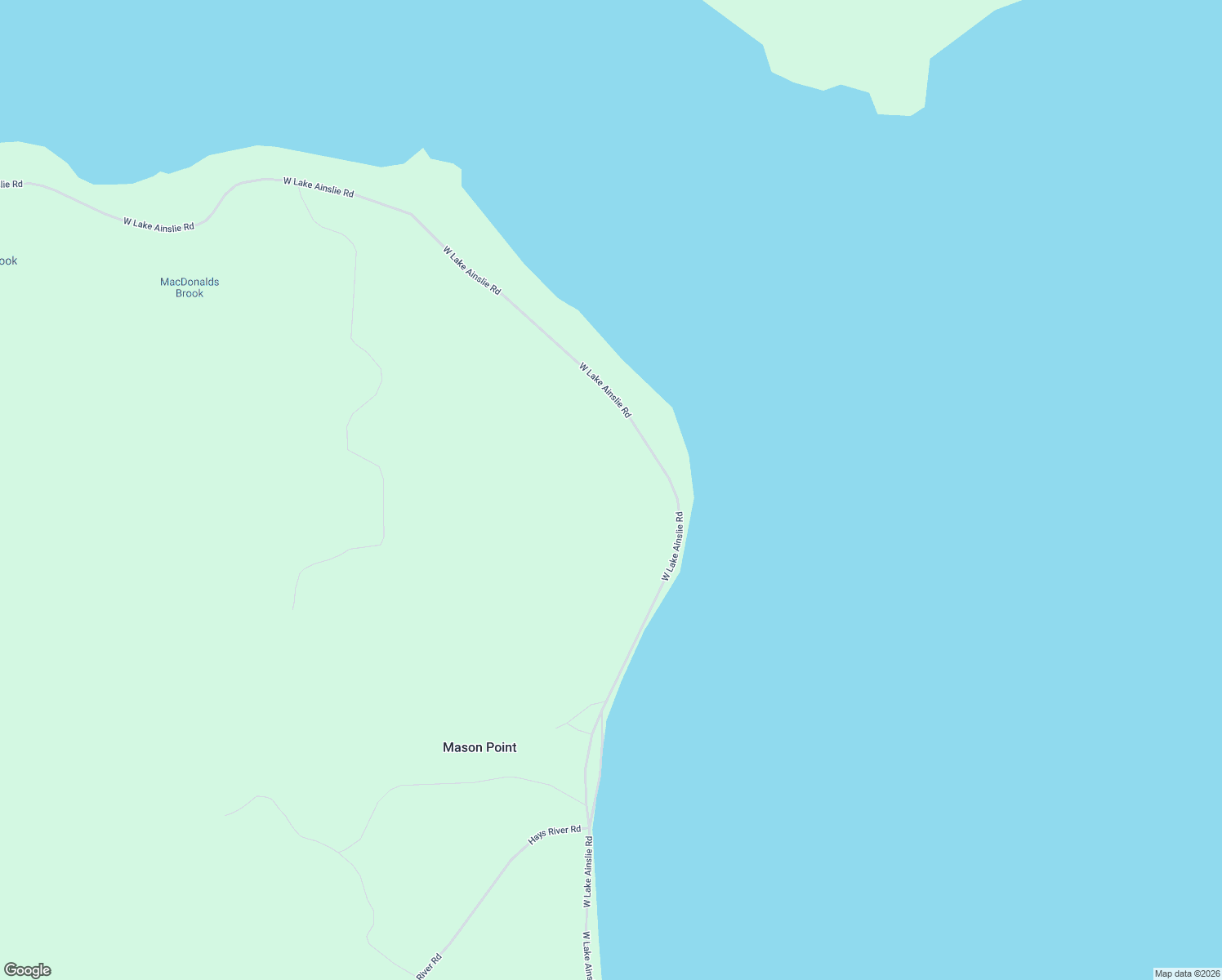 map of restaurants, bars, coffee shops, grocery stores, and more near 1576 West Lake Ainslie Road in Inverness, Subd. B