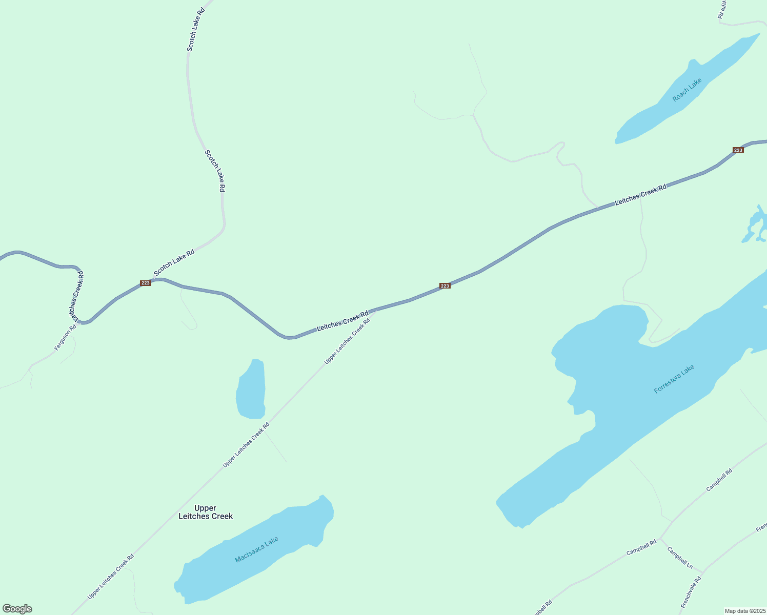 map of restaurants, bars, coffee shops, grocery stores, and more near Leitches Creek Road in Cape Breton Regional Municipality