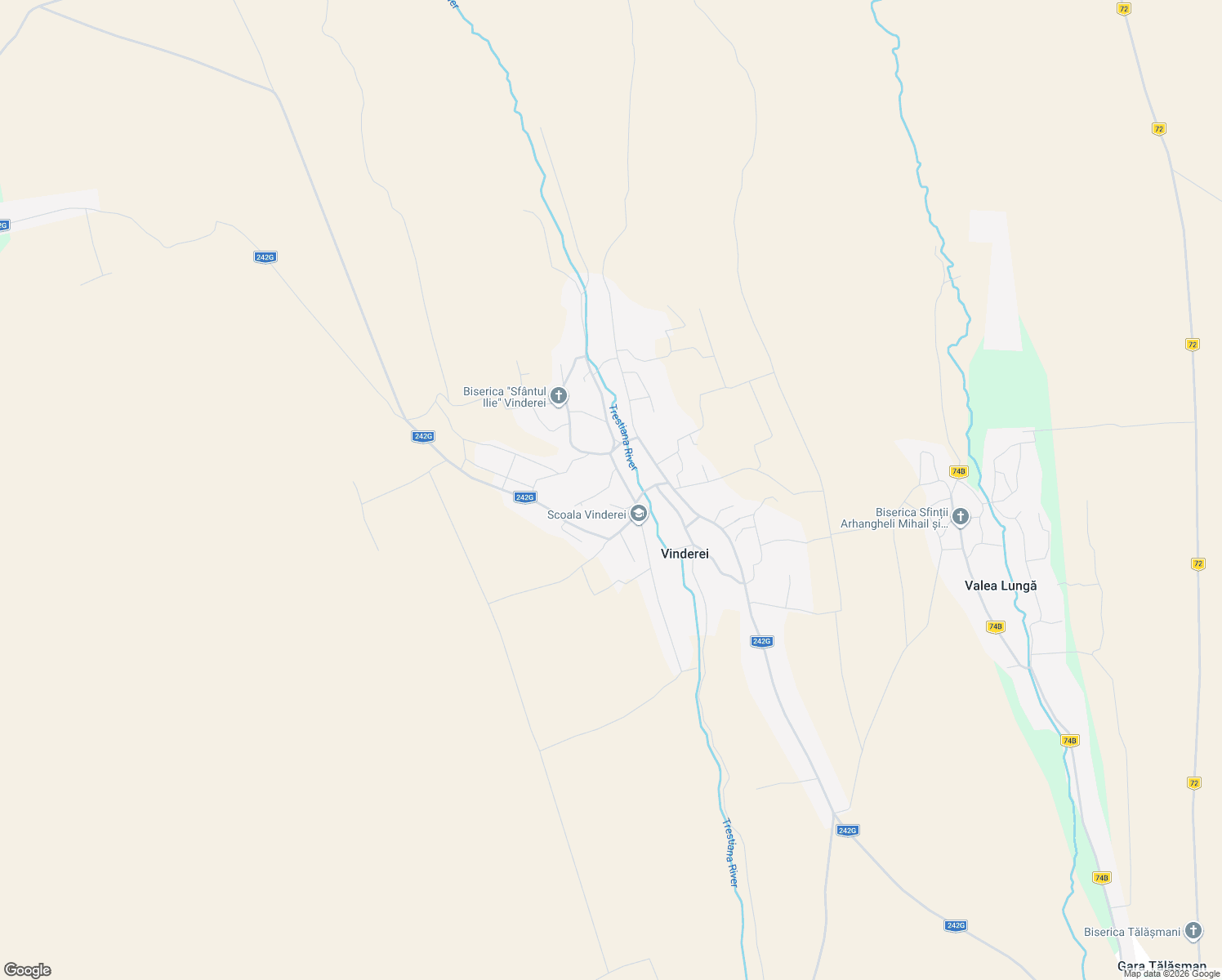 map of restaurants, bars, coffee shops, grocery stores, and more near in Vinderei