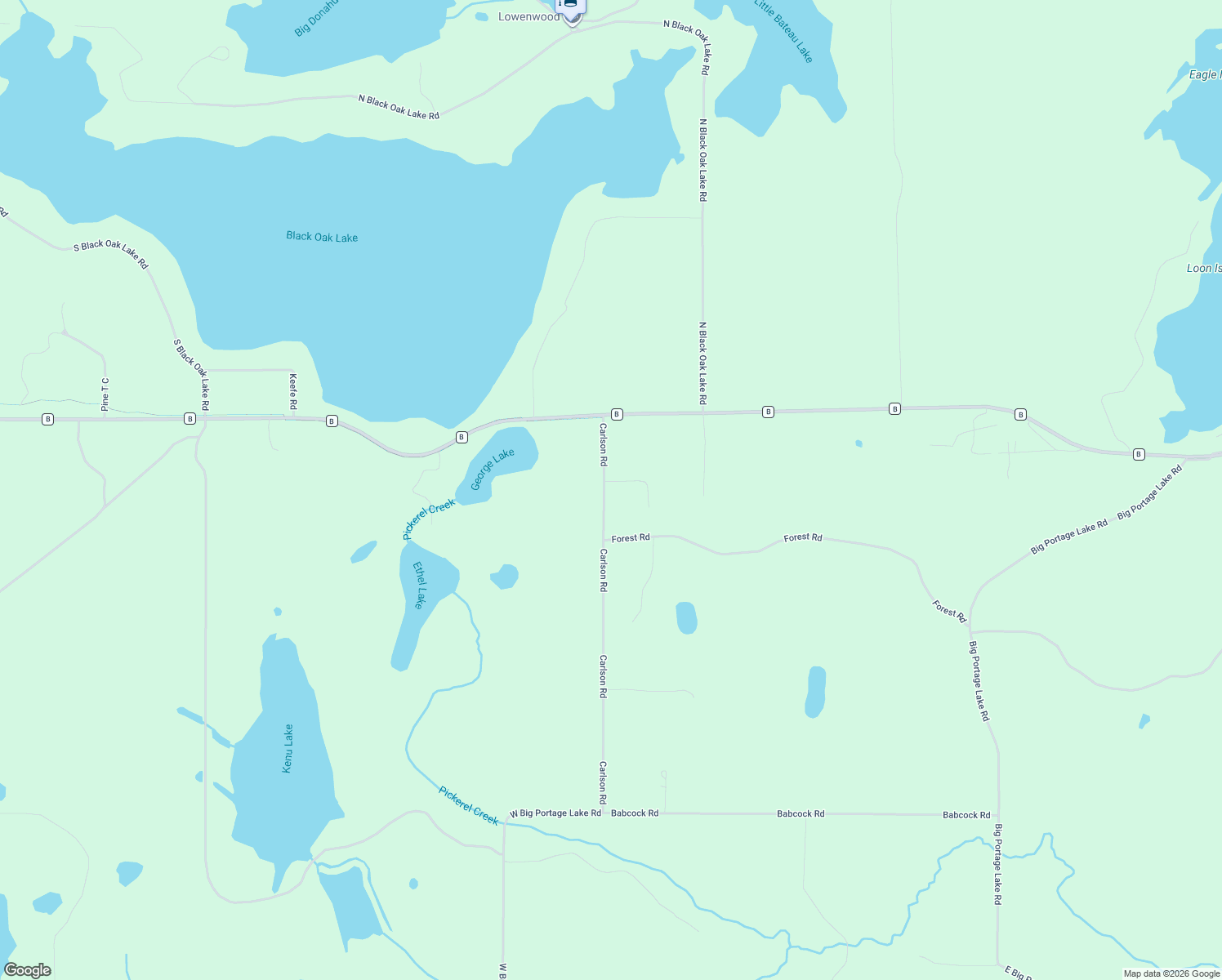 map of restaurants, bars, coffee shops, grocery stores, and more near 6348 Carlson Road in Land O' Lakes