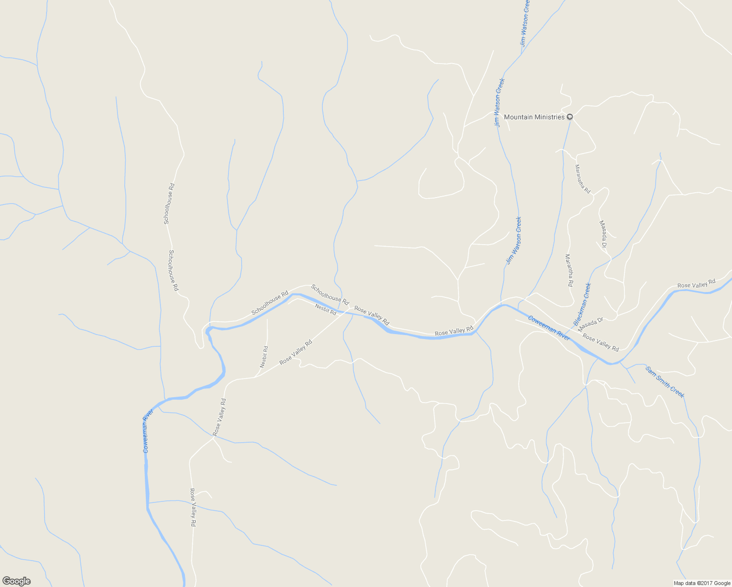 map of restaurants, bars, coffee shops, grocery stores, and more near 5404 Rose Valley Road in Kelso