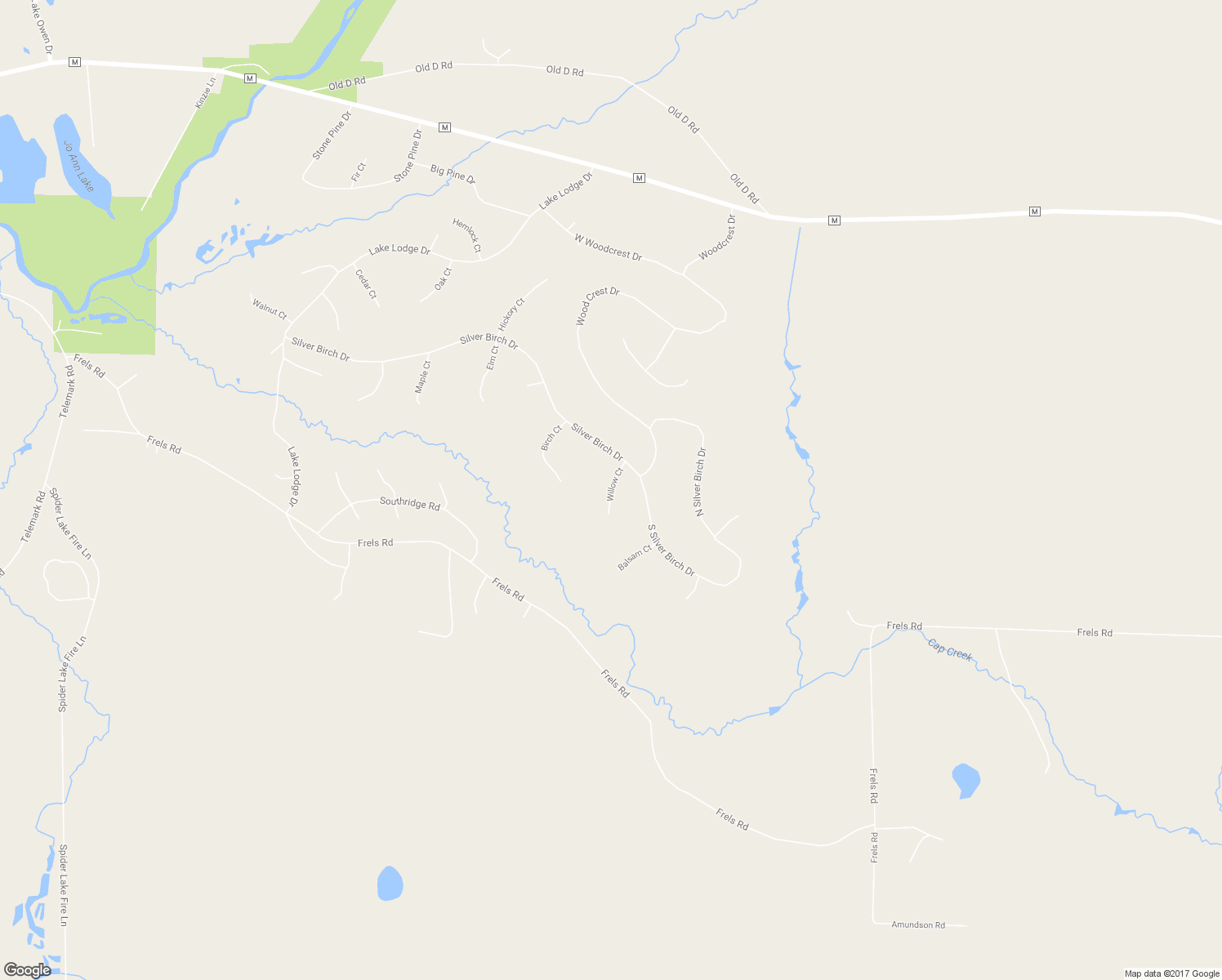 map of restaurants, bars, coffee shops, grocery stores, and more near Willow Court in Cable