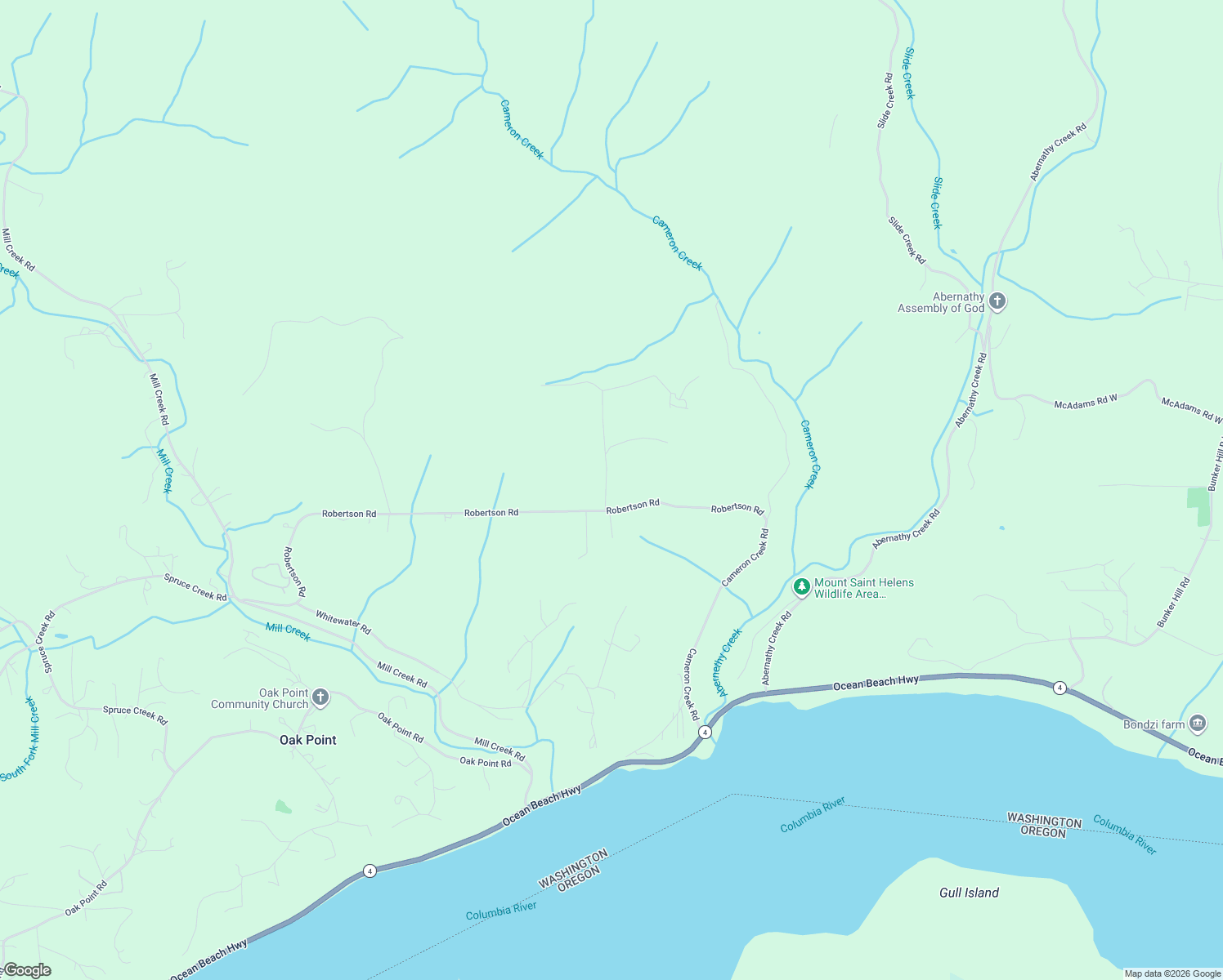 map of restaurants, bars, coffee shops, grocery stores, and more near 228 Robertson Road in Longview