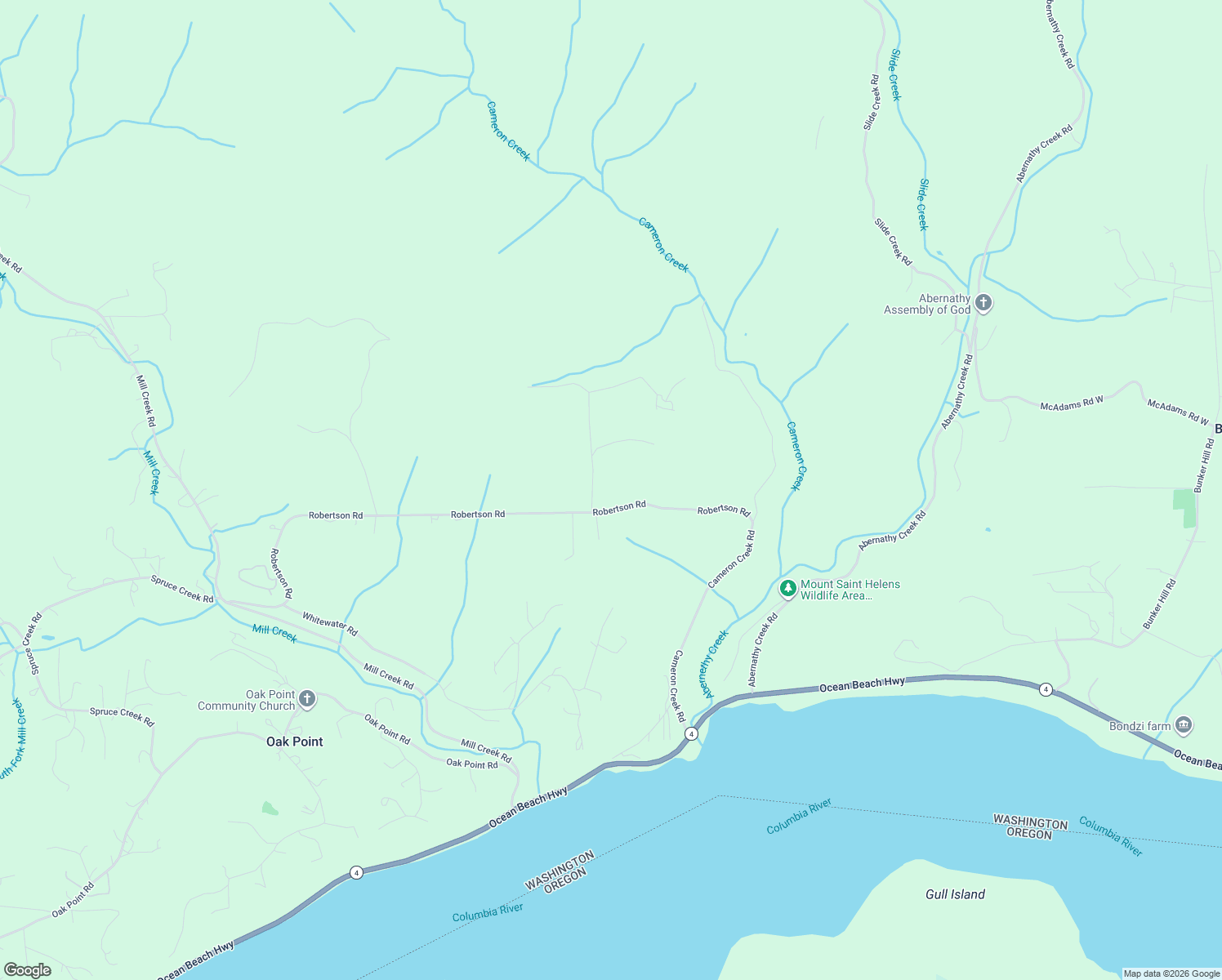 map of restaurants, bars, coffee shops, grocery stores, and more near 228 Robertson Road in Longview