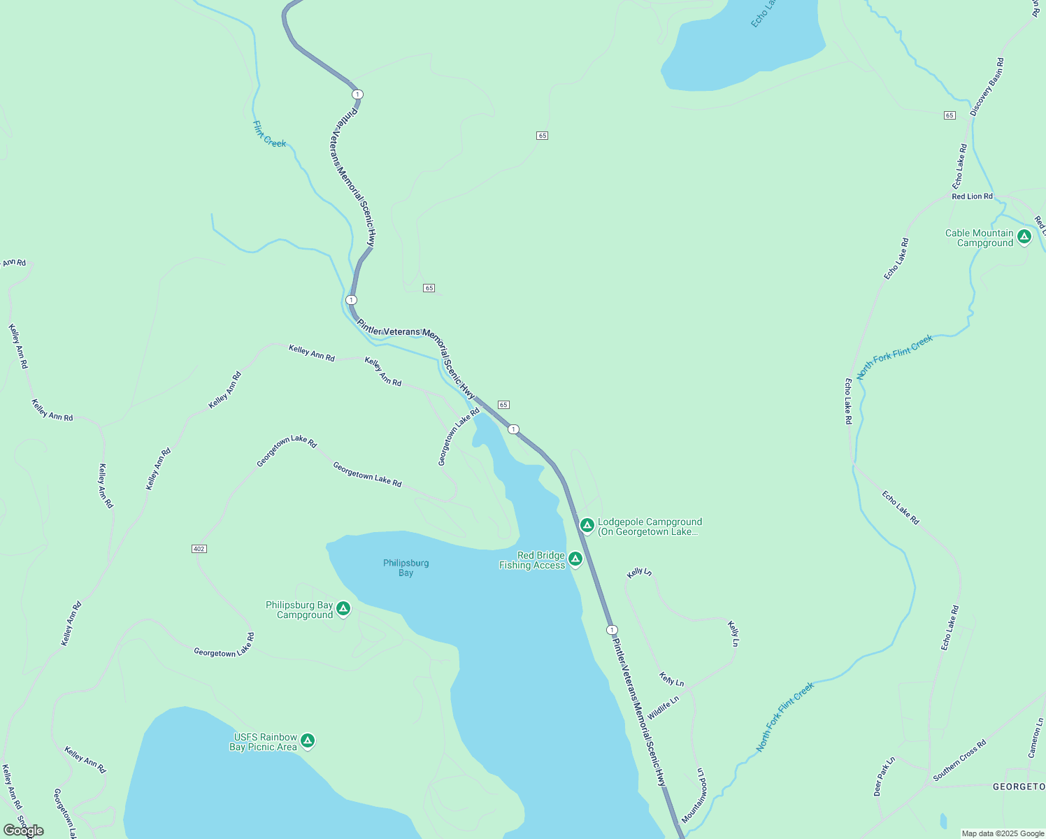 map of restaurants, bars, coffee shops, grocery stores, and more near 95 Swamp Hole Lane in Anaconda