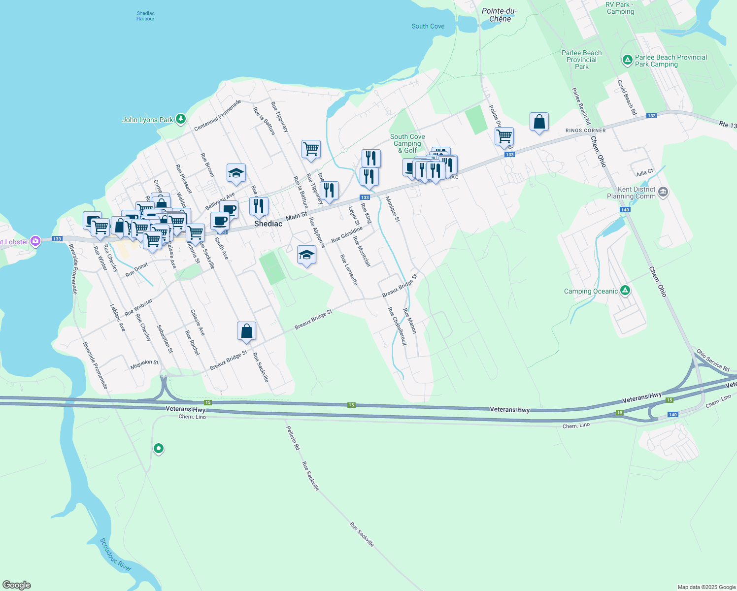 402 Breaux Bridge Street, Shediac NB Walk Score