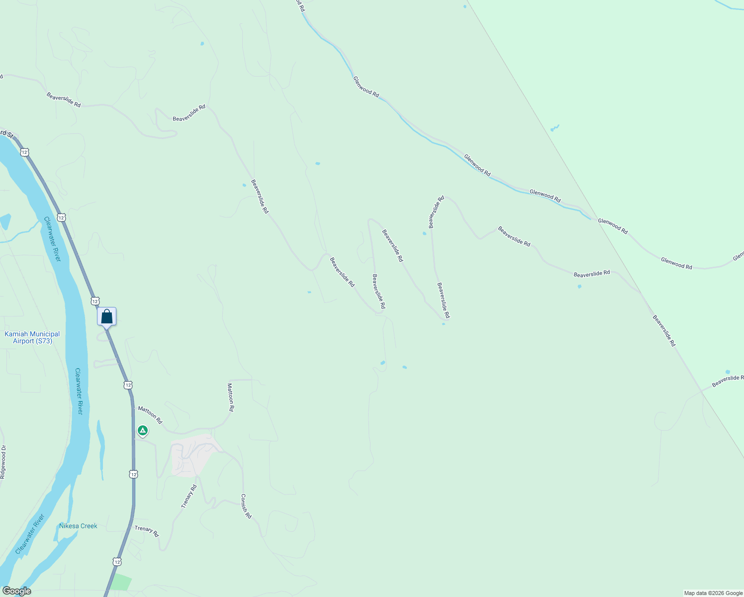 map of restaurants, bars, coffee shops, grocery stores, and more near in Kamiah