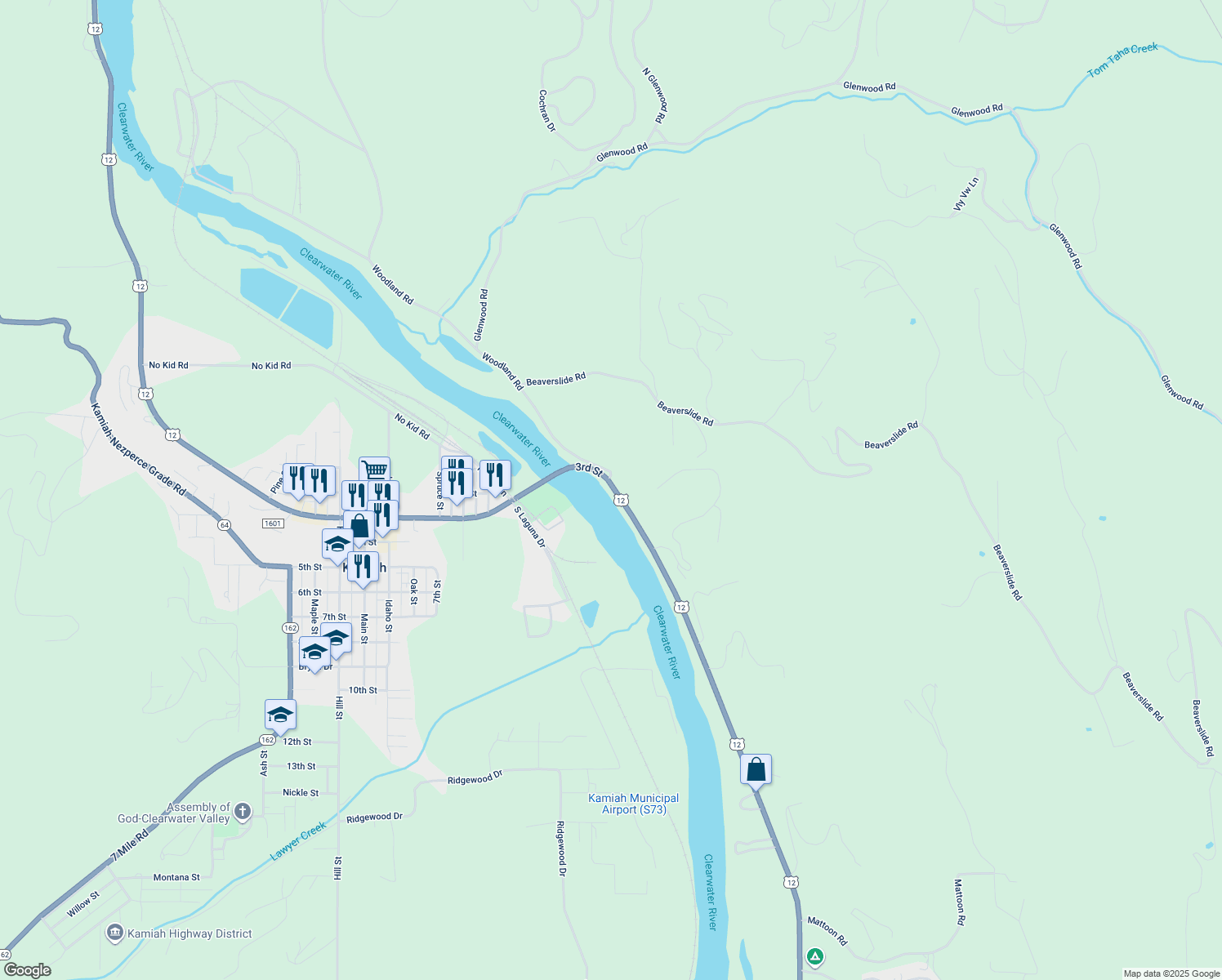 U.S. 12, Kamiah ID Walk Score