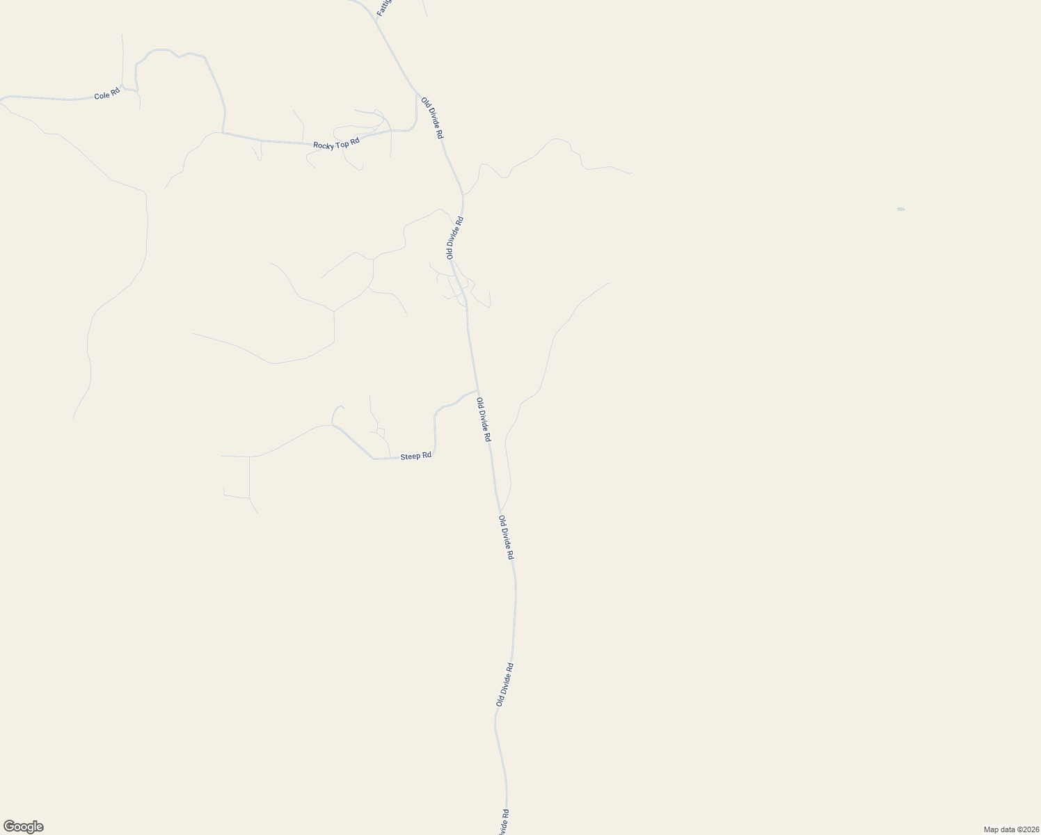 map of restaurants, bars, coffee shops, grocery stores, and more near 324 Old Divide Road in Roundup