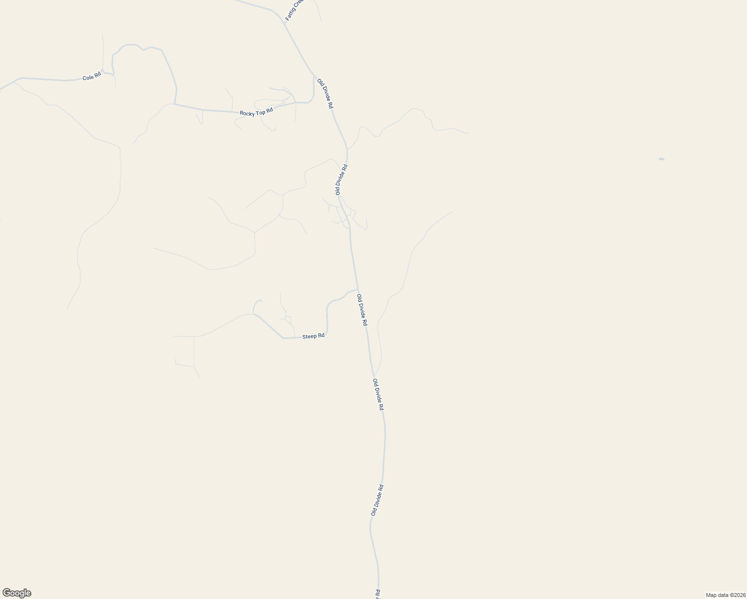 map of restaurants, bars, coffee shops, grocery stores, and more near 324 Old Divide Road in Roundup