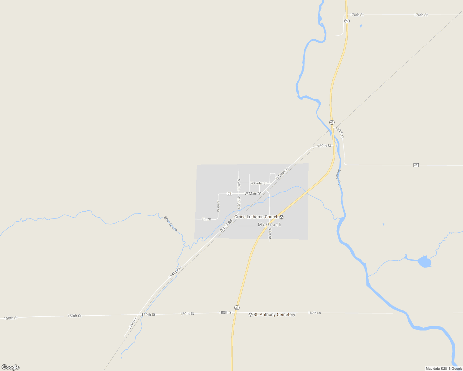 map of restaurants, bars, coffee shops, grocery stores, and more near 419 Alder Alley in McGrath