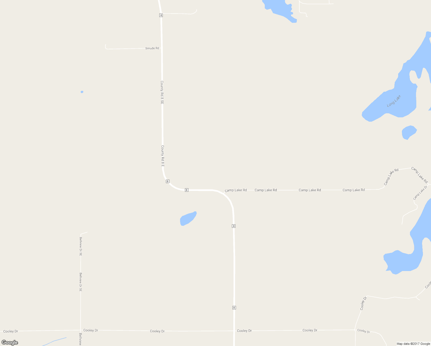 map of restaurants, bars, coffee shops, grocery stores, and more near 22992 Camp Lake Road in Brainerd