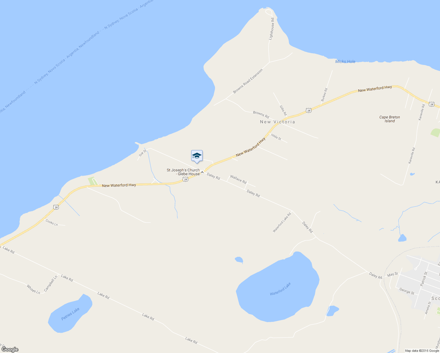 map of restaurants, bars, coffee shops, grocery stores, and more near 81 Daley Road in New Victoria