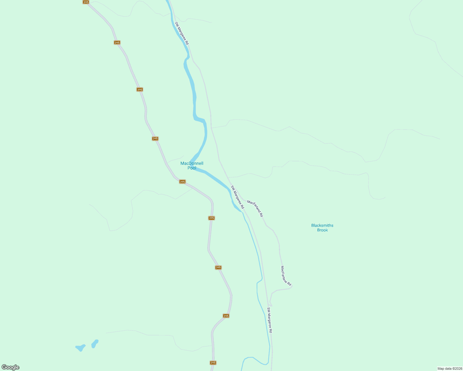 map of restaurants, bars, coffee shops, grocery stores, and more near Southwest Margaree Road in Inverness County