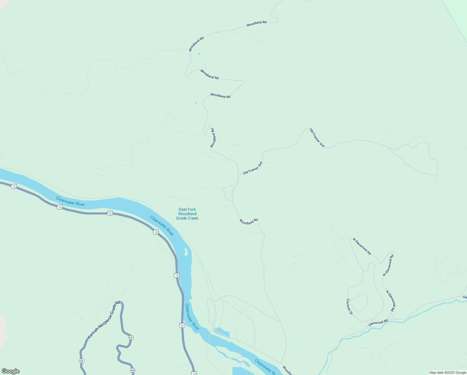 map of restaurants, bars, coffee shops, grocery stores, and more near in Kamiah