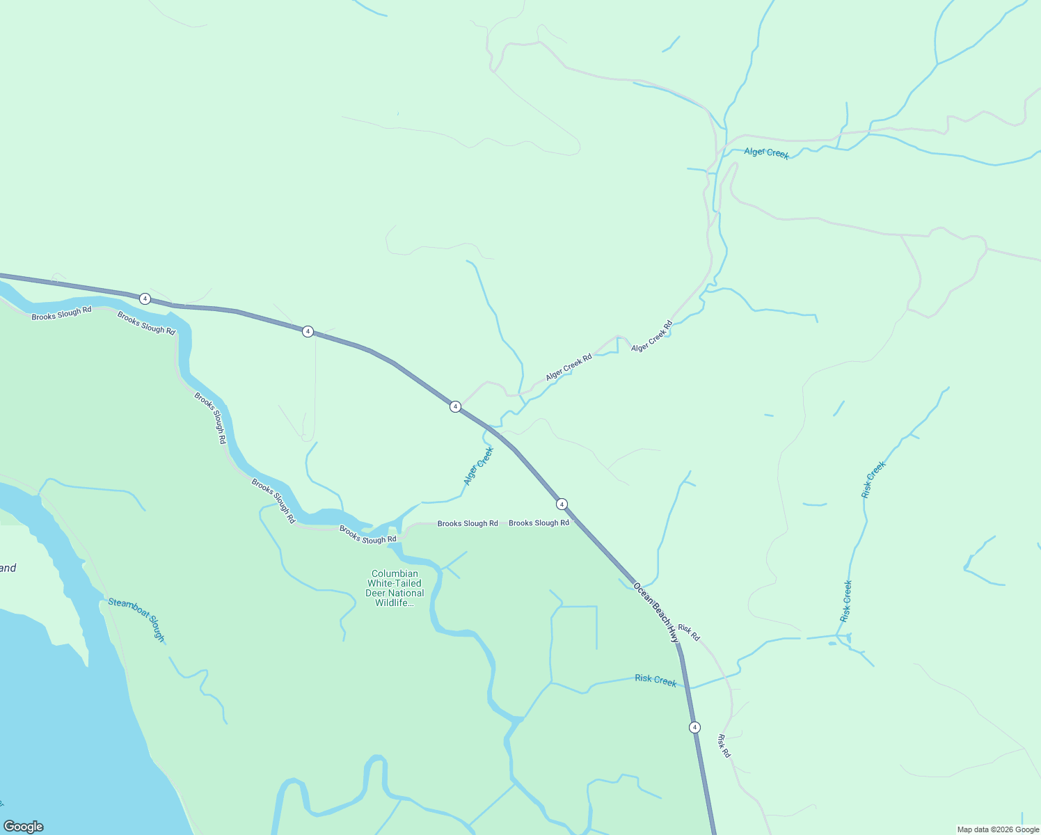 map of restaurants, bars, coffee shops, grocery stores, and more near 974 Washington 4 in Cathlamet
