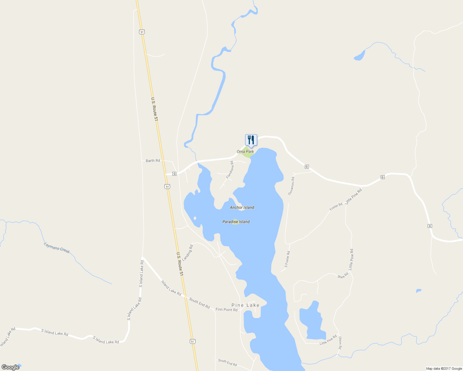 map of restaurants, bars, coffee shops, grocery stores, and more near 8026 Flandrena Road in Hurley