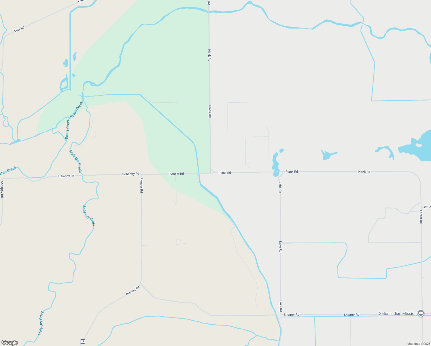 map of restaurants, bars, coffee shops, grocery stores, and more near 2448 Plank Rd in Toppenish