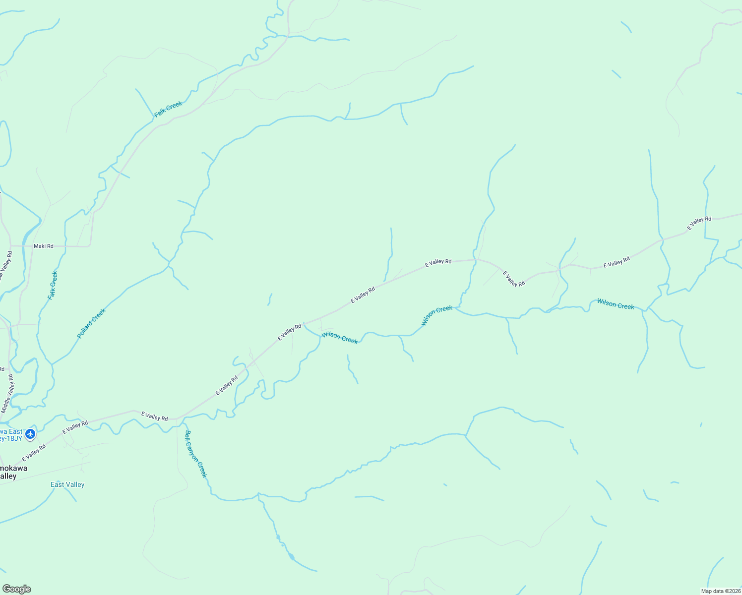 map of restaurants, bars, coffee shops, grocery stores, and more near 628 East Valley Road in Skamokawa