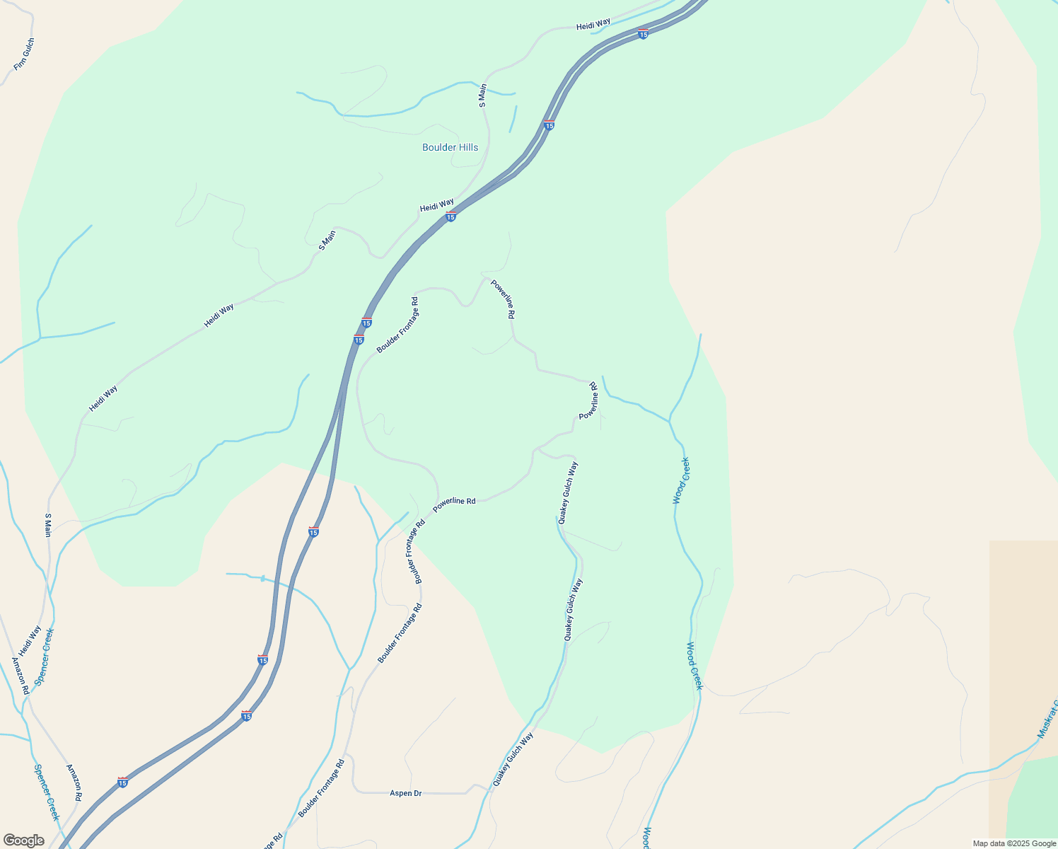 map of restaurants, bars, coffee shops, grocery stores, and more near 87 Powerline Road in Boulder