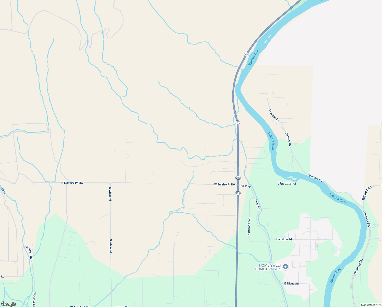 map of restaurants, bars, coffee shops, grocery stores, and more near 2406 West Trinity Pr Northwest in Benton City