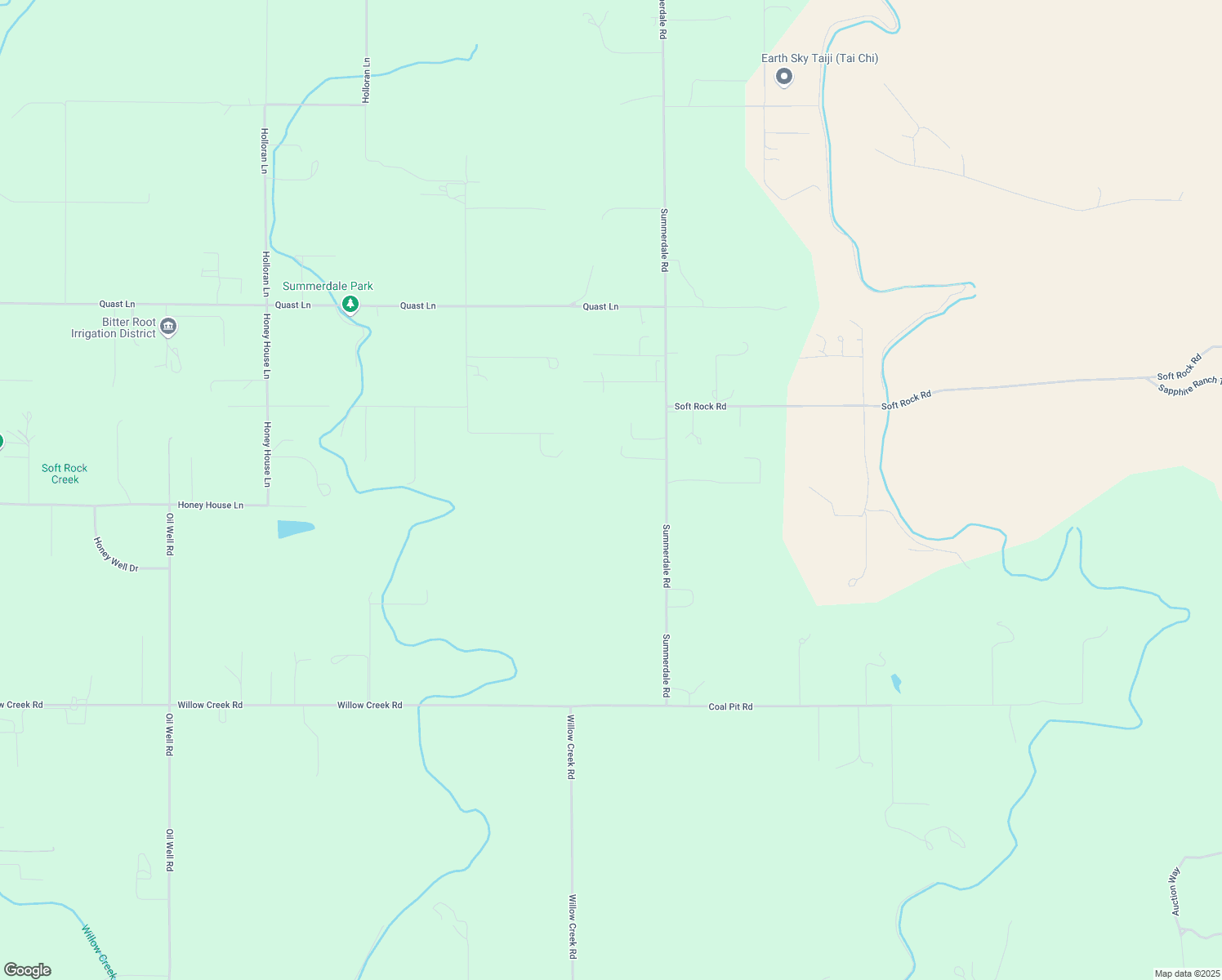 1211 Summerdale Road, Corvallis MT Walk Score