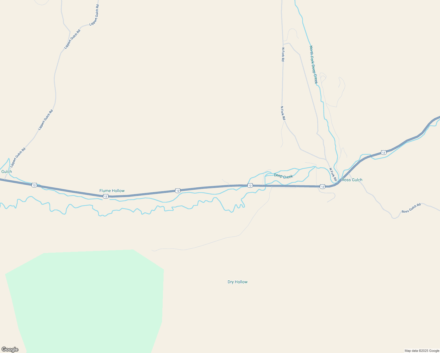 map of restaurants, bars, coffee shops, grocery stores, and more near 1093 U.S. 12 in Townsend