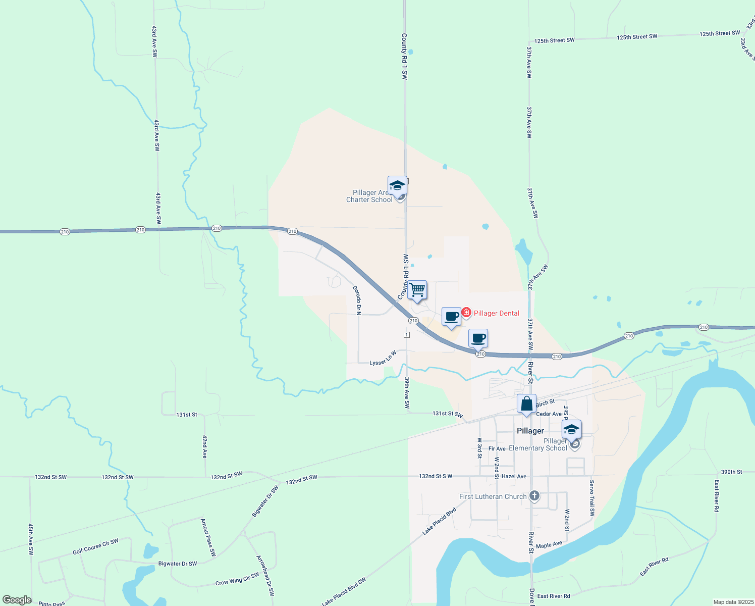 3939 Minnesota 210, Pillager MN Walk Score