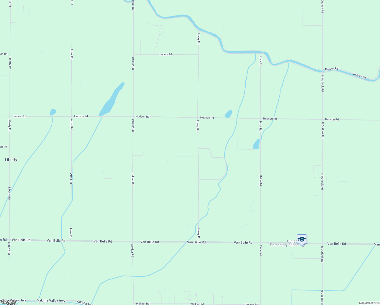 map of restaurants, bars, coffee shops, grocery stores, and more near 710 Lowry Road in Outlook