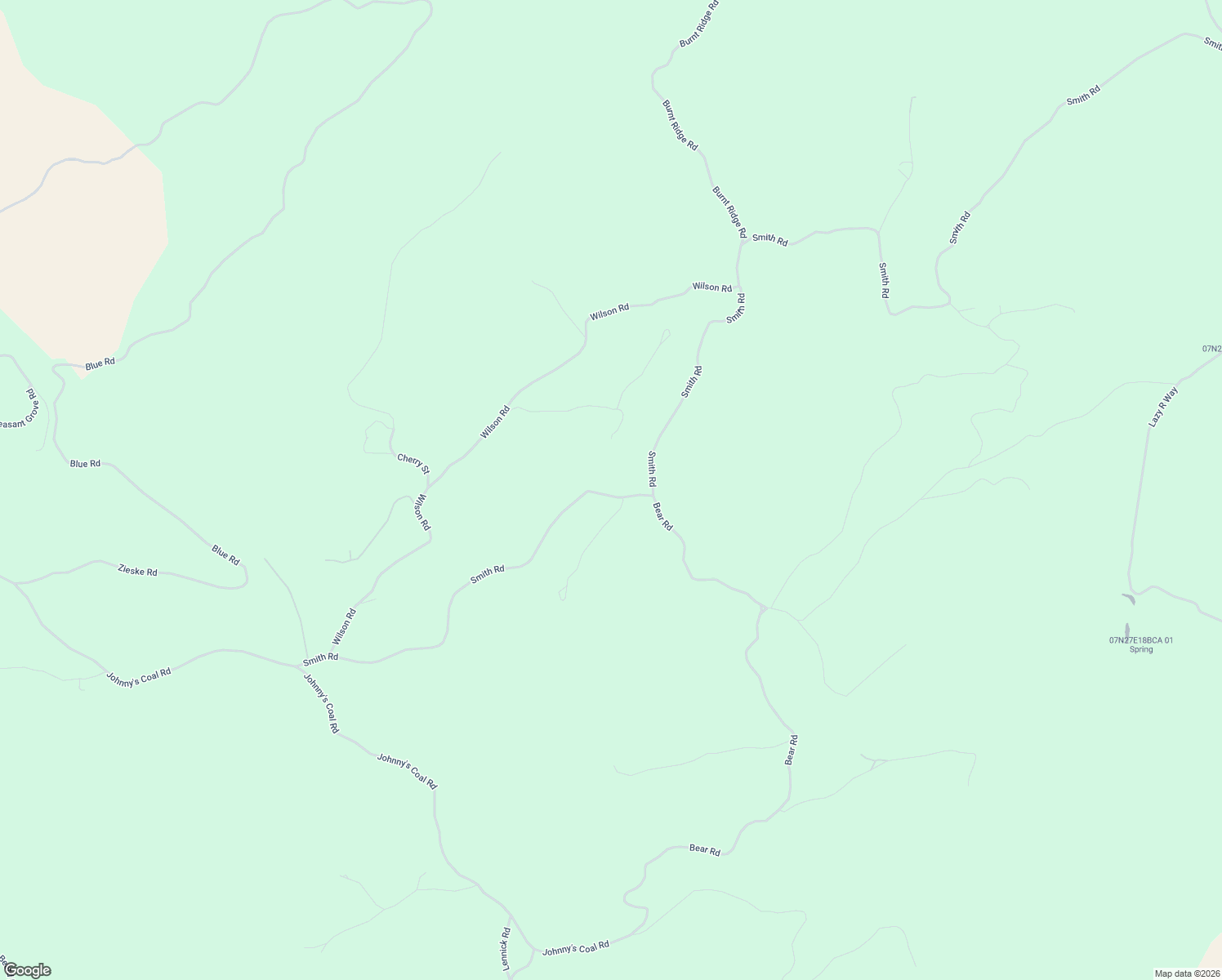 map of restaurants, bars, coffee shops, grocery stores, and more near 101 Smith Road in Roundup