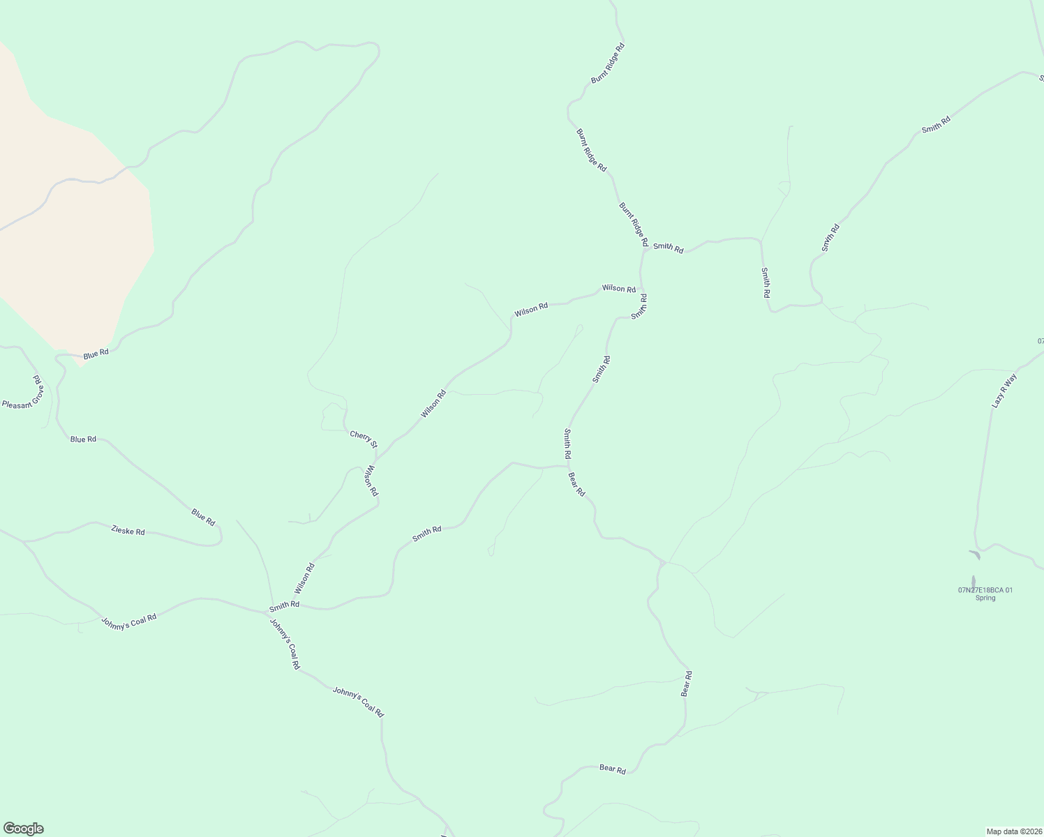 map of restaurants, bars, coffee shops, grocery stores, and more near 9-79 Smith Road in Roundup