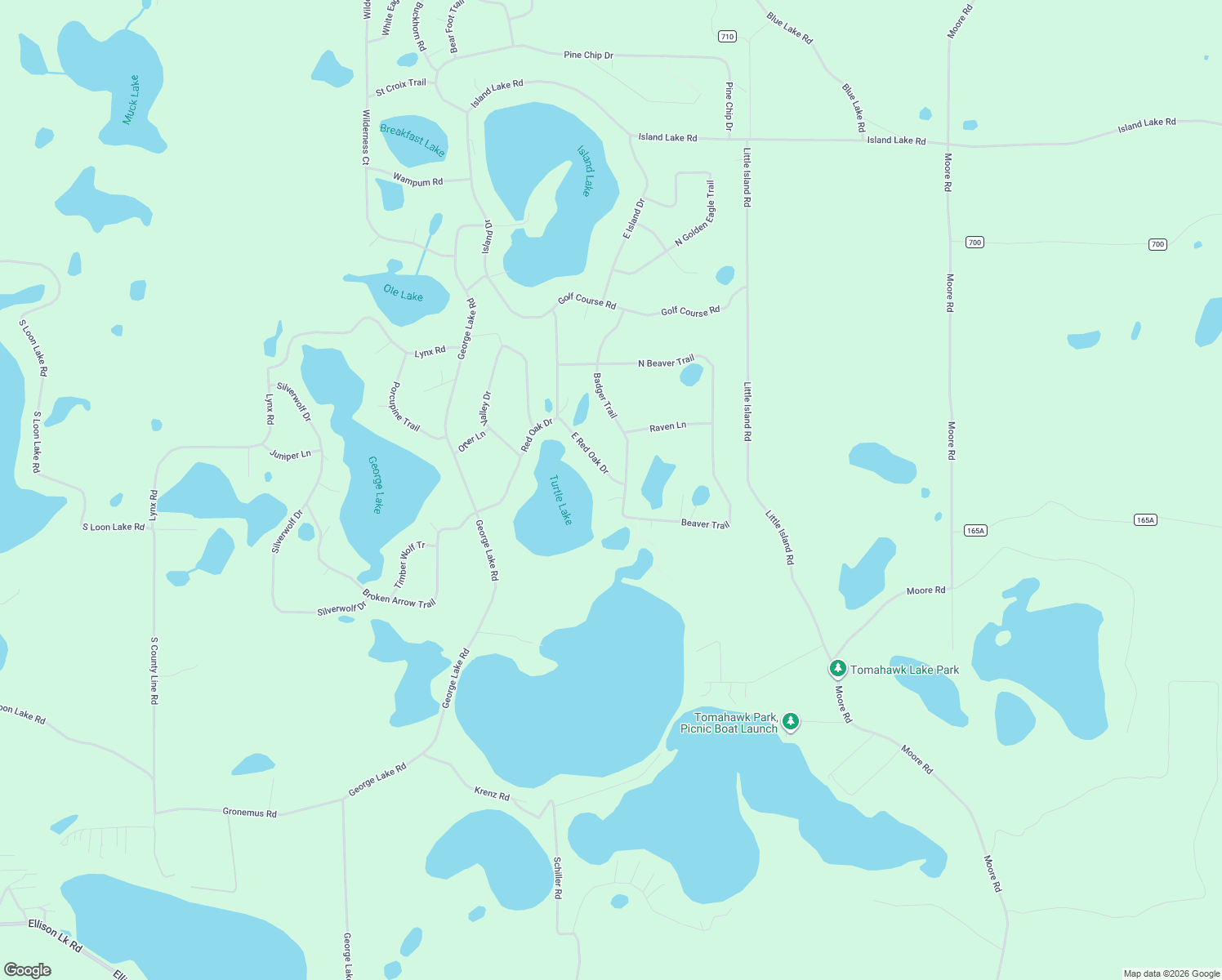 map of restaurants, bars, coffee shops, grocery stores, and more near 2145 Beaver Trail in Barnes