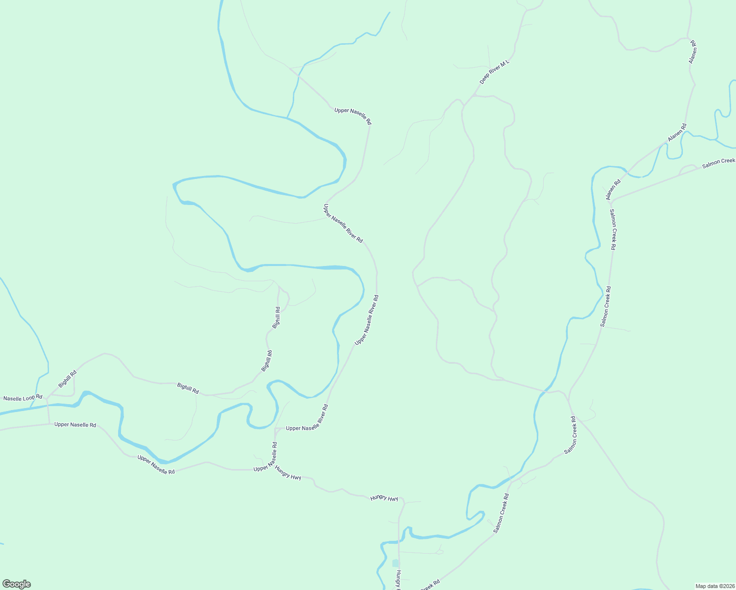map of restaurants, bars, coffee shops, grocery stores, and more near 559 Upper Naselle Road in Naselle